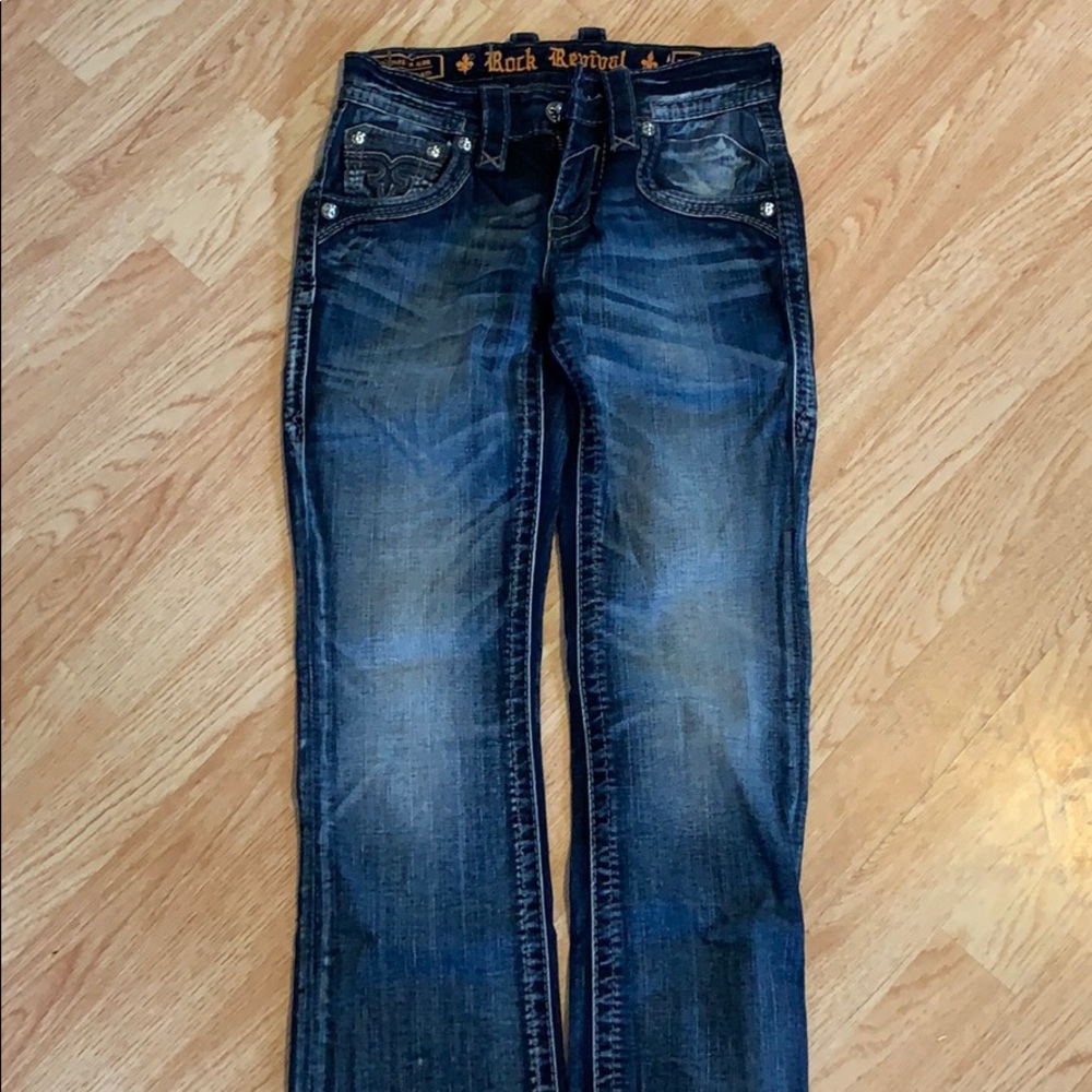 Men’s Rock Revival Matteson Slim Boot sz 26